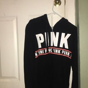 Pink Zip-up Hoodie